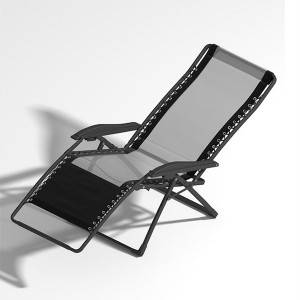 Lunch break lounge chairs Natitiklop na beach lounge chair