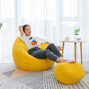 Multicolor bean bag #cover leisure beanbag flier stoel sofa 0414