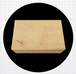 Настраиваемая ламинированная древесина из березы с несколькими спецификациями 0615