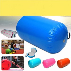 Inflatable gambar yoga tarian gym mat inflatable lagu hawa 0384