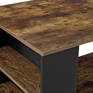 家庭用素朴な茶色の木製コーヒー テーブル 0636