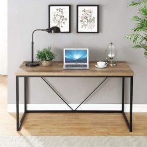American Simple Steel-Wood Furniture Student Office Skrivebord 0333