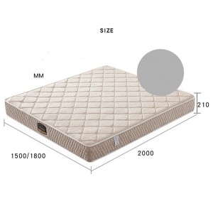 1,8 m 1,5 m kényelmes kompressziós matrac csendes független zsebrugós csomag matrac 0418
