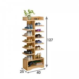 Simple modern simple shoe rack multi-layer household storage cabinet dormitory economical shoe cabinet shoe rack door shoe rack-0104