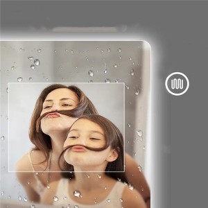 آینه LED مه زدایی حمام آینه چراغ هوشمند 0667