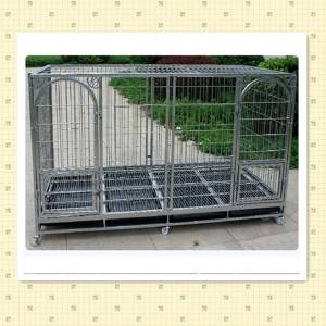 ຂະຫນາດໃຫຍ່ Square Tube Dog Cage Pet Cage Golden Retriever Teddy Samoyed 80 Dog Cage Pet Dog Cage Square Tube Dog Cage