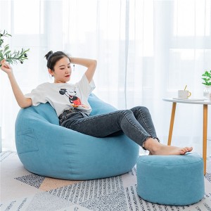 Πολύχρωμη τσάντα φασολιών #cover leisure beanbag καναπές καρέκλας δαπέδου 0414