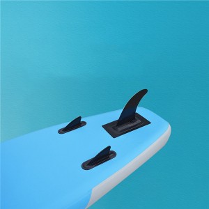SUP paddle board awọ ti o baamu wiwọ inflatable pẹlu awọn imu 0372