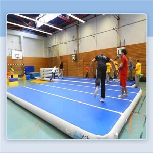 Iwọn Aṣa 2020 Inflatable AirTrack gym tumbling gymnastics mat 0340