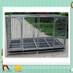 ကြီးမားသော Square Tube Dog Cage Pet Cage Golden Retriever Teddy Samoyed 80 Dog Cage Pet Dog Cage Square Tube Dog Cage