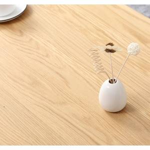 Tafole ea Sejoale-joale ea Minimalist White Oak Solid Wood Coffee Table#Tea Table 0008
