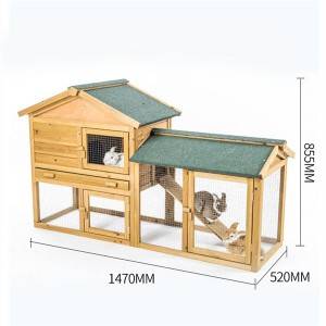 Zosia Small Animal Hutch with Ramp 0211
