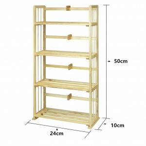 Isang simpleng solid pine bookcase commodity shelf 0220
