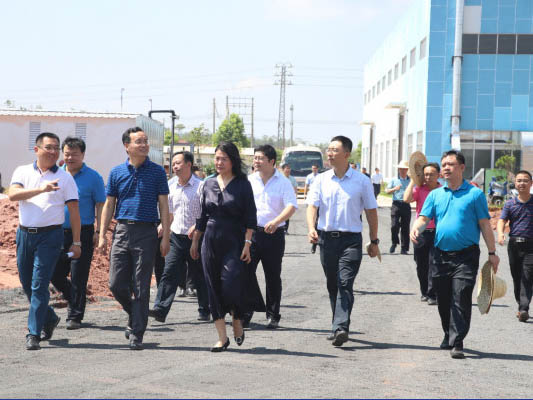 City and county leaders visited Yamaxi to inspect and guide the work-1