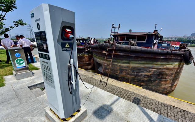 Application of ship shore power connection technology in port