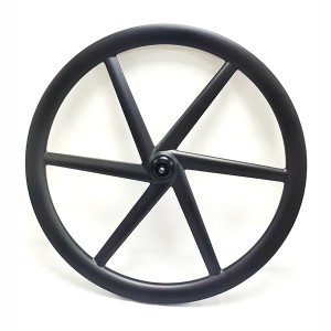 Disc Brake 6 spoke Gravel wheelset tubeless carbon Rim with Power way Hubs Axle and Boost available