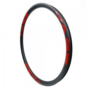 Mountain Bicycle Wheel Ultralight Tubeless Asymmetric Rim 29er MTB Bike Carbon Rims OEM and ODM accepted