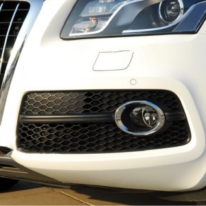 RSQ5 Fog grill for Audi Q5 SQ5 ABS fog honeycomb mesh grille 10-12