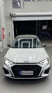 S3 RS3 style ta'avale grille mo Audi A3 S3 8Y u'u pito i luma grille ma puipui