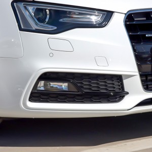 Audi A5 B8.5 Sline અથવા S5 હનીકોમ્બ સ્ટાઇલ ફોગ લેમ્પ કવર 12-16 માટે ઓડી ફોગ લાઇટ ગ્રીલ