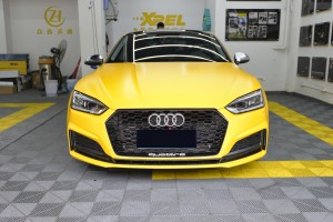 RS5 honeycomb grill til Audi A5 S5 B9 Autodele frontgitter ABS materiale