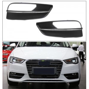 Audi fog grill S-line A3 S3 honeycomb A3 fog lamp cover for Audi A3 13-16