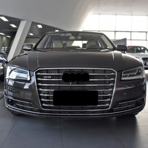 Mistlampgrill voor Audi S-line A8 D4 PA 15-18 Mistlampgrill Racing