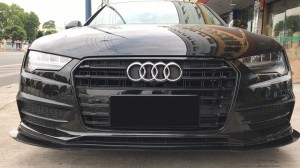 RS7 auto frontgrill for Audi A7 S7 C7.5 ABS materiale bikakebilgrill