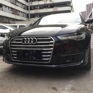 C7 PA RS6 front bumper grill for Audi A6 S6 C7.5 quattro grille