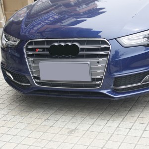 RS5 ոճի առջևի բամպերի գրիլ Audi A5 S5 B8.5 մեղրախորիսխ գրիլ RS շրջանակ quattro-ի համար