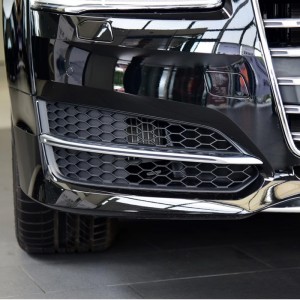 Fog Light Grill សម្រាប់ Audi S-line A8 D4 PA 15-18 Fog Lamp Grill Racing