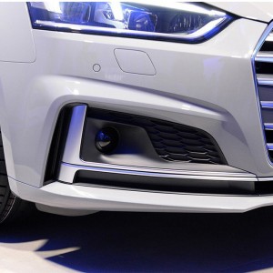 Audi A5 B9 Sline S5 17-19 को लागि Audi Honeycomb फ्रन्ट फग लाइट ल्याम्प कभर