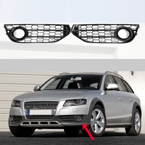 Audi A4 S4 B8 Front Niwwel Luuchte Grill Honeycomb Sline Niwwel Luucht Cover 08-12