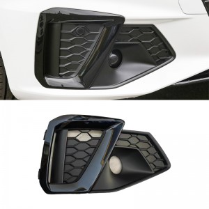 Grill świateł przeciwmgielnych RS4 do Audi A4 Oryginalny samochód Sline ABS Kratka przeciwmgielna o strukturze plastra miodu 20-23