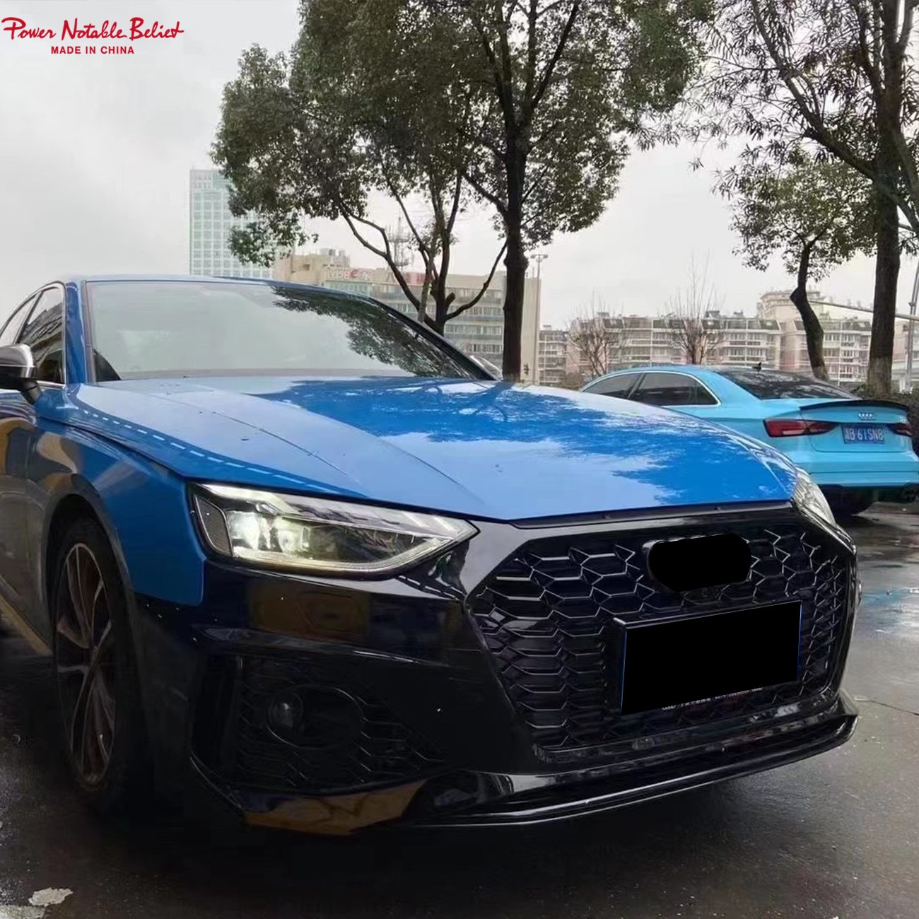 Audi හි නවතම RS4 මාදිලිය සඳහා වූ සුවිශේෂී ශරීර කට්ටලය අනාවරණය විය
