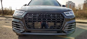 RSQ5 SQ5 gaya grill pikeun Audi Q5 SQ5 B9 honeycomb grille hareup