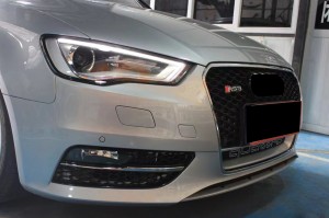 Audi тұманға қарсы торы S-line A3 S3 бал ұясы A3 тұманға қарсы шамның қақпағы Audi A3 13-16