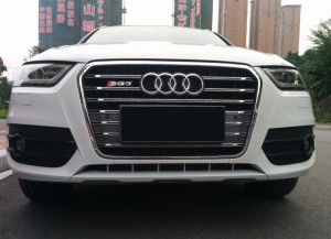 RSQ3 SQ3-stil forreste honeycomb-grill til Audi Q3 SQ3 2013-2015 opgraderingsgrill