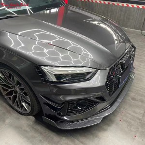Audi A5 B9 helkropssæt opgraderer til B9.5 RS5 stil kofanger diffuser grill frontlæbe 20-24