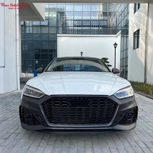 Audi A5 B9 full body kits upgrade to B9.5 RS5 style bumper diffuser grill front lip 20-24