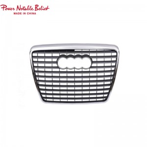 Audi A6 C6 A6L ka RS6 ntupu S6 grill n'ihu bompa auto grille