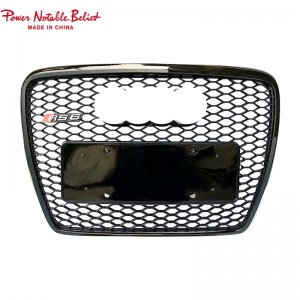 Audi A6 C6 A6L to RS6 mesh S6 grill front bumper auto grille