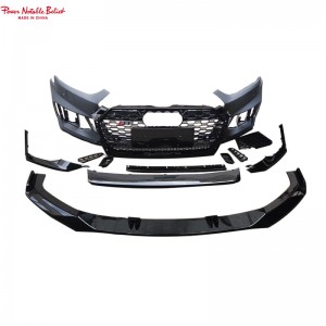 Audi RS5 B9 style body kits front bumper with front grill and molotra ho an'ny A5 2017-2019