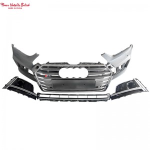 Audi S5 B9.5 style front bumper and grill for Audi A5 B9.5 20-24