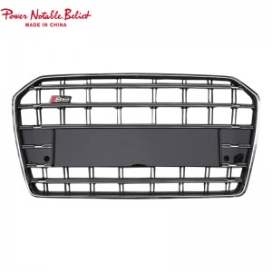 C7 PA RS6 front bumper grill for Audi A6 S6 C7.5 quattro grille