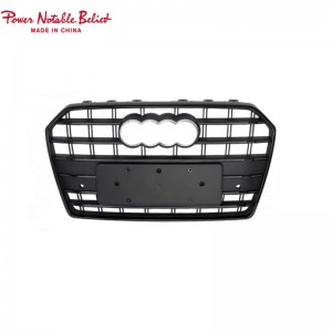 C7 PA RS6 forkofangergrill til Audi A6 S6 C7.5 quattro-grill