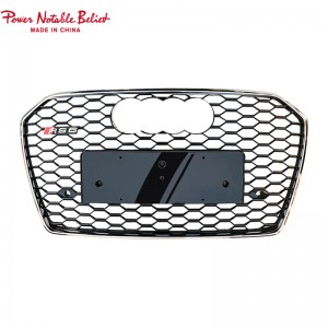 C7 PA RS6 fa'ameamea pito i luma mo Audi A6 S6 C7.5 quattro grille