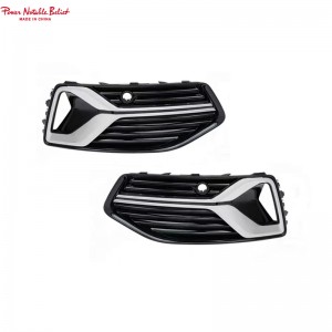 Front Bumper Fog Light Lamp Grill cover Grille ສໍາລັບ Audi A6 C8 C8PA 20-25