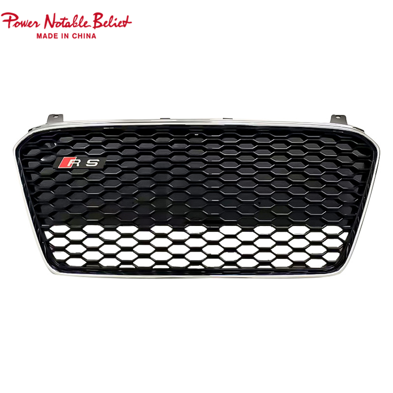 R8 Honeycomb grill for Audi R8 2014-2016 facelift mesh front bumper grill