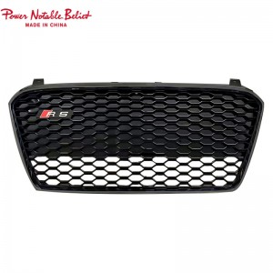 R8 Honeycomb grill សម្រាប់ Audi R8 2014-2016 facelift mesh front grille